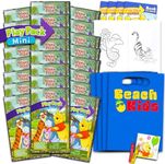 Classic Disney Disney Winnie The Pooh Mini Party Favors Set for Kids - Bundle with 24 Grab n Go Play Packs Coloring Pages, Stickers and More (Winnie Birthday Supplies), Winnie the Pooh party supplies