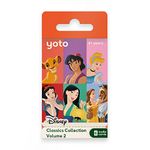 Yoto Disney Classics Collection: Vol. 2 – Kids 6 Audio Cards for Use with Yoto Player & Mini All-in-1 Audio Player, Educational Screen-Free Listening with Fun Playtime Bedtime Travel Stories, Ages 4+