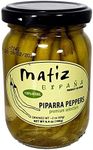 Matiz Piparras, Basque Guindilla Peppers (6.4 oz.) Spanish Green Pickled Peppers from Spain