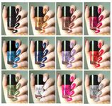 Fashion Bar Set of 12 Gel Finish Nail Polishes (COMBO- SET- 6)