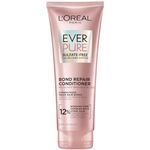 L’Oreal Paris EverPure Strengthening Conditioner with StrongCore Science, Repairs, Strengthens, Reinforces Weak Bonds Hair, Vegan, Paraben & Sulfate Free, 6.8 Fl Oz