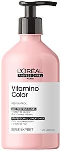 L'Oréal Professionnel | Colour-retaining conditioner for coloured hair, with Resveratrol, Serie Expert, Vitamino Color Conditioner, 500 ml
