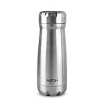 Milton All Rounder 650 Thermosteel Hot and Cold Flask, 1 Piece, 620 ml, Silver | Insulated Flask | Leak Proof | Soup Flask | Dal Flask | Sambar Flask | Thermos | Long Hours Hot and Cold