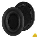 Geekria QuickFit Replacement Ear Pads for Monster Beats Studio 1.0 (1st Gen) Headphones Ear Cushions, Headset Earpads, Ear Cups Cover Repair Parts (Black)