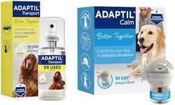 ADAPTIL Calm Transport Spray with Calm Home 30 Day starter kit - Diffuser and Refill