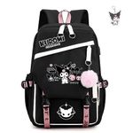 Kawaii Backpack with USB Port,17in Capacity Laptop Backpack Leisure Travel Sports Birthday Gift fan gift, A, 16in