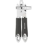 Salter BW11386EU7 Cosmos Can Opener - Manual Turn Knob, Kitchen Tin Opener Arthritis Hands, Weak Hands, Elderly, Camping, Hanging Hook, Easy to Clean, Long Lasting Quality, Matte Grey