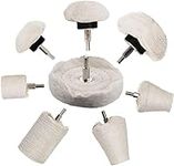 Buffing Wheel for Drill - 8 Pcs Pol
