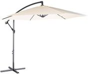 VonHaus Parasol with Base & Waterpr