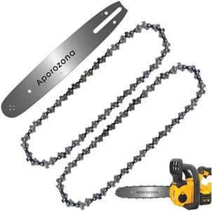 12 Inch Chainsaw Chain and Bar, Replacement Chainsaw Blade For DEWALT DCCS620B DCCS620P1 For CRAFTSMAN CMCCS620M1, DWO1DT612