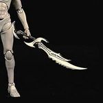 nyyuqi 1/12 Scale Demon Short Sword Toothed Weapon Model for 6" Action Figure Body Custom