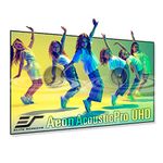 Unbranded Elite Screens Aeon AUHD, 120-inch 16: 9, AcousticPro UHD Material Home Theater Fixed Frame EDGE FREE Projection Projector Screen, AR120H2-AUHD