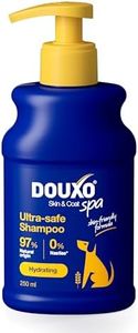 Douxo Spa - Oatmeal Dog Shampoo, 250 ml, Cleans and Deeply Hydrates the Skin, Enhances the Fur, Leaves the Fur Soft and Radiant, pH Balanced and Hypoallergenic, Ultra-Safe Skin-Friendly Formula