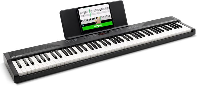 Alesis 88-Key Digital Keyboard Piano – Full Size Portable