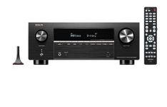 Denon AVR-X2900H 7.2 Channel AV Receiver, 95W, Dolby Atmos & DTS:X, 8K/60Hz & 4K/120Hz Video, HEOS Wireless Multiroom Streaming, Wi-Fi, Bluetooth, Audyssey MultEQ XT