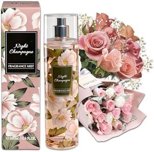 O'CHEAL Perfume for Women - Kiss of Darkness, Reduced Alcohol Smell, 12 Hour Long-lasting Fragrances, for Daily Use, Office, Dating | Nature Woody Floral Fragrance, 8.45 Oz (250ML)