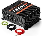 POTEK 1500W Power Inverter Dual AC 