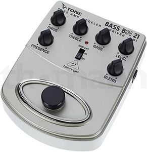 Behringer BDI21 BDI21 Behringer BDI21 V-Tone Direct Recording Preamplifier or DI Box, Silver