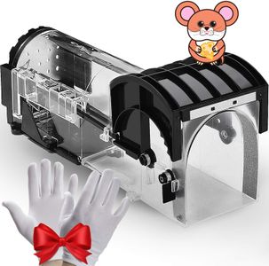 Humane Mouse Trap – No-Kill Indoor Rodent Catcher, Reusable & Safe for Kids and Pets