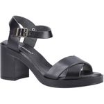 Hush Puppies Women's Georgia Ladies Heeled Sandals, Black, 5 UK