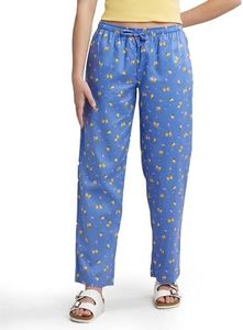 Jockey Women's Pyjama Pants (RX06_Iris Blue_XL)