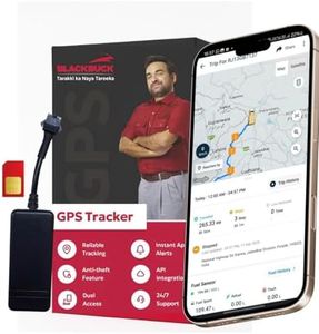 BlackBuck GPS Tracker for Car, Bike,Truck, Bus | Pan India Installation & Repair Facility | 1 Year Mobile App Access | Dust & Spray Proof | 1 Year Warranty | Remote Engine Lock Compatible