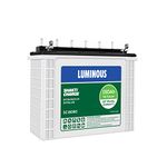 Luminous Tall Tubular Battery for Home, Office & Shops | Shakti Charge SC18060 150Ah | Durable and Reliable Inverter Battery | Minimum Maintenance | Easy Installation | 60 Months Warranty