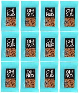 Almonds Roasted Salted Individual Nut Snacks for On-the-Go | 12 Convenient Nut Snacks for School | Bulk Nuts Variety | Individual Packs (1.5 oz Each) by Oh Nuts