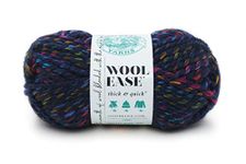 Lion Brand Yarn Wool-Ease Thick & Quick Yarn, Soft and Bulky Yarn for Knitting, Crocheting, and Crafting, 1 Skein, City Lights