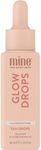 Minetan Illuminating Glow Drops | Clear Facial Self Tanning Bronzer Serum - Daily Tan Boosting Drops, Infused wtih 7 Luxurious Oils & Vitamin C, Hydrating, Radiant Skin Finish, 1.3 Fl Oz