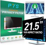 [2-Pack] 21.5 Inch 16:9 Aspect Ratio Computer Monitor Privacy Screen Filter - Easy Removable Computer Screen Privacy Shield - Anti Glare Screen Protector [Anti Blue Light] [Anti-Scratch]