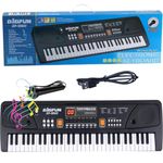 PLAYSKOUT 61-Key Electronic Digital Piano Keyboard - Portable Beginner's Organ with USB Power, Microphone, Song Record, 16 Tones, 10 Rhythms, Volume & Tempo Control, Perfect for Kids & Beginners