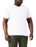 Stedman Apparel Men's Classic-T V-neck/ST2300 T-Shirt, White, XX-Large