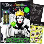Disney Villains Coloring and Activity Book Set with Stickers