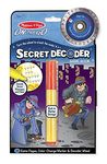 Melissa & Doug on The Go Spy Mystery Secret Decoder Book with Decoder Wheel and Magic