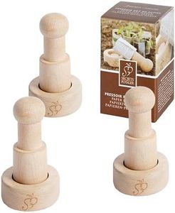 BestNest 3 Pack of Esschert Design Paper Seedling Pot Molds