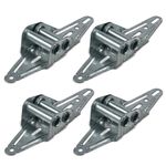 The ROP Shop | (Pack of 4) Overhead Garage Door #2 Hinges, Narrow Body for Edge Panel Mounting