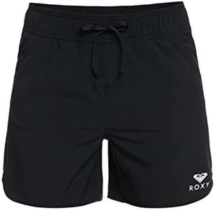 ROXY Wave 5 po-Short de Bain pour Femme Surf, Anthracite, M