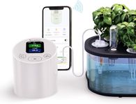 LetPot EC & Temperature Meter with APP, Multi-Layer Electroplated Probe, Water Shortage Reminder, Conductivity Meter for Hydroponic System and Indoor Plant Grow (No Pump)