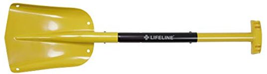 Lifeline 4002 Aluminum Sport Utility Shovel - Gold/Black, 26 x 8.63 x 3.75 cm