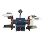 Spear & Jackson SJ150BG White Wheel Bench Grinder 6" 150mm - Sharpen Woodturning Tools - Grinding and Reshaping Chisels