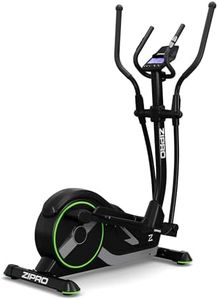 ZIPRO WAVE Ellittica per Casa - 32 Livelli Resistenza Magnetica, Sensori Frequenza Cardiaca, 16 Programmi, Compatibile con Kinomap & Zwift, Supporto Tablet, Facile da Montare, Fitness a Casa