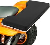ROYALAY ATV Seats for Passengers, Universal ATV Rack Pad, Four Wheeler Back Rack Seat, Shock Absorption Water-Resistant for Long Rides, Four Wheeler Accessories