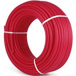 VEVOR Oxygen Barrier PEX Tubing - 1/2 Inch X 900 Feet Tube Coil - EVOH PEX-B Pipe for Residential Commercial Radiant Floor Heating Pex Pipe (1/2" O2-Barrier, 900Ft/Red)