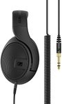 SENNHEISER HD 400 PRO Open Back Dynamic Headphones for Studio, Mixing, Video, Audio Production, Twitch, High Definition Music Listening, Removable 1/8” Cable w ¼” Adaptor,Black