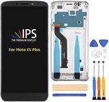 A-MIND for Moto E5 Plus XT1924 (with Frame) Screen Replacement XT1924-1 XT1924-2/3/4/5/7/8/9 Touch LCD Display Digitizer Glass Full Assembly with Repair Tool Kits (Black)