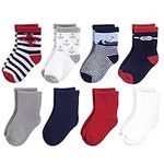 Luvable Friends Baby Basic Socks, L