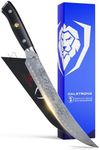 DALSTRONG Butcher & Breaking Cimitar Knife - 8" (20 cm)- Shogun Series - Japanese AUS-10V- Vacuum Treated - Guard Included