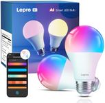 Lepro B1 AI Smart Bulbs, Colour Cha