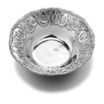 Wilton Armetale 189144 Western Round Serving Bowl, Silver, Aluminum